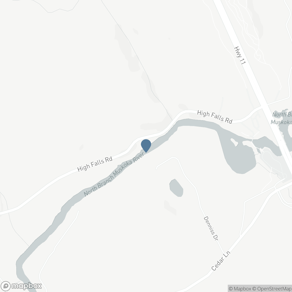 1246 HIGH FALLS ROAD, Bracebridge, Ontario P1L 0L1